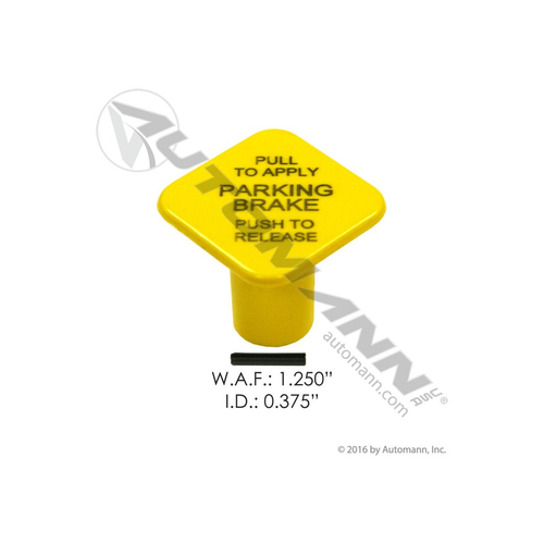 Automann 170248502 yellow knob with pin