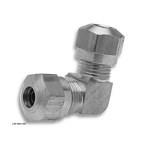 Edelmann 149640 3/8 inch male elbow SAE 45 degree fitting