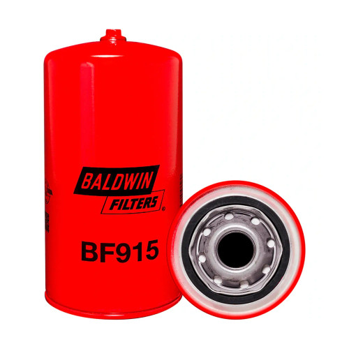 Fuel Storage Tank Spin-On Filter with Drain for Semi & Heavy-Duty Trucks (BF915)