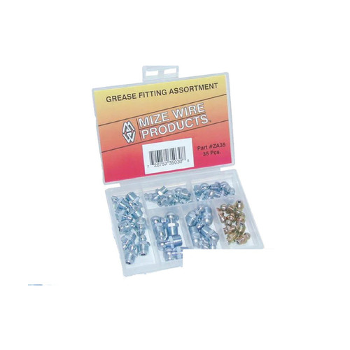 Mize 35 Pc Standard Grease Fitting Assortment (ZA35)