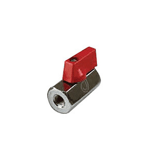 Jason Industrial 1/8 mini ball valve female NPT MBV018BS