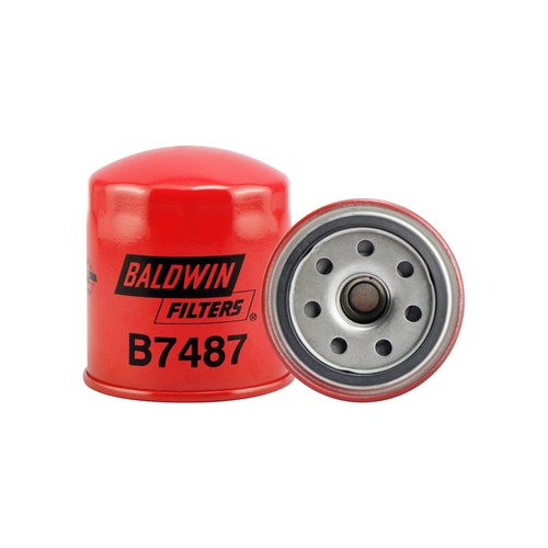 Baldwin Spin‑On Heavy‑Duty Lube Filter (B7487)