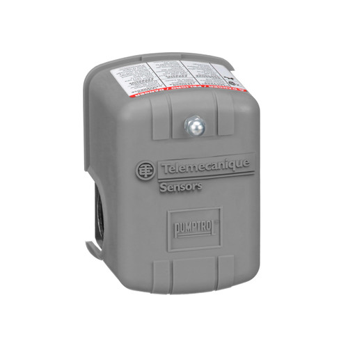 Square D 9013FHG2J27 Air Compressor Pressure Switch, DPST, ¼″ FNPS, 80–100 psi (5B418)