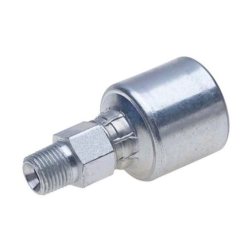 Gates MegaCrimp Male Pipe Swivel 45° Elbow, 3/8" x 3/8" (6G6MP) Gates MegaCrimp Male Pipe Swivel 45° Elbow, 3/8" x 3/8" (6G6MP)