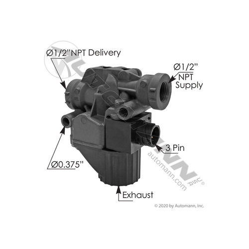 Automann 170K128913OR M40HF type ABS modulator valve