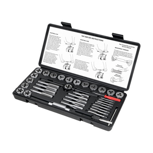 Performance Tool 40-piece SAE tap and die set W4001DB