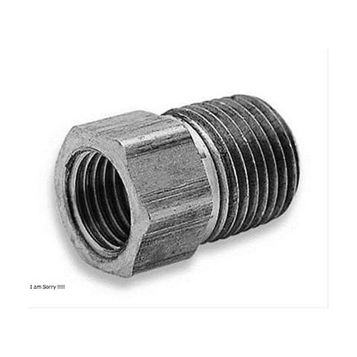 Edelmann 1/2" Tube (F) x 3/8 PT (M) Invert to Pipe Thread Adapter (124860)