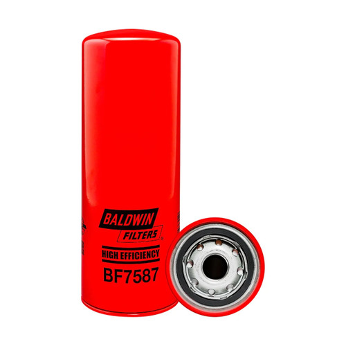 Baldwin BF7587 High-Efficiency Spin-On Fuel Filter | 4 µm