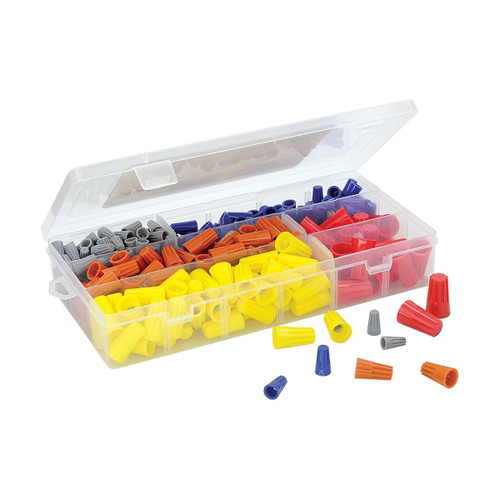 Mize WNA370 370-Piece Twist-On Wire Connector Assortment