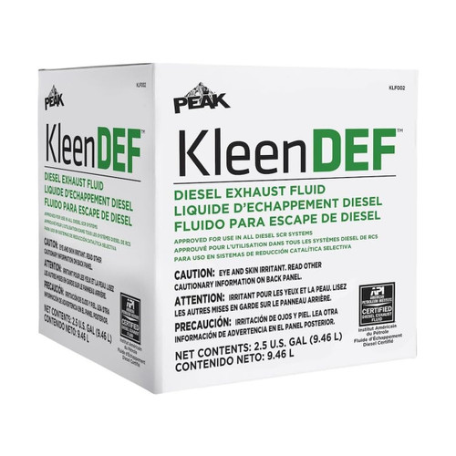 KleenDEF Diesel Exhaust Fluid, 2.5 Gal (KLF002)