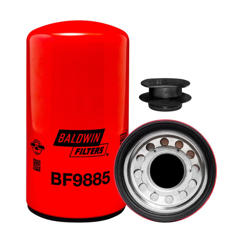 Baldwin BF9885 fuel filter with fill plug Cummins ISX