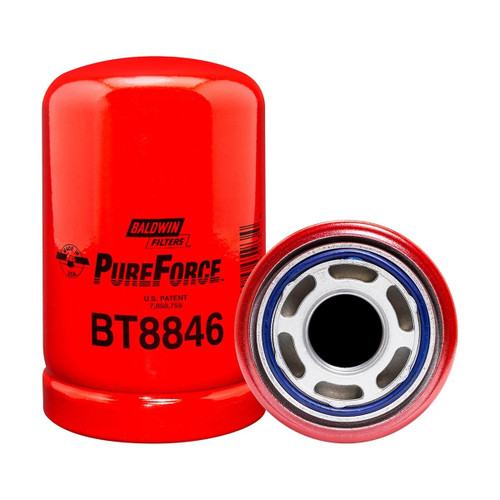 Medium‑Pressure Hydraulic Spin‑On Filter for Case, John Deere & New Holland Equipment (BT8846)