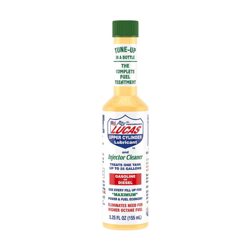 Lucas Upper Cylinder Lubricant/Fuel Treatment – 5.25 oz (10020)