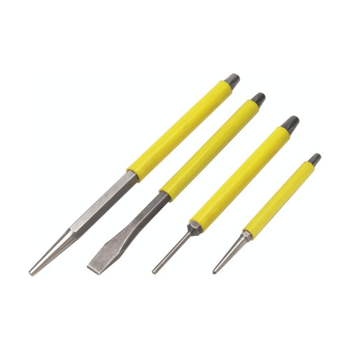 Performance Tool W753 4-Piece Punch and Chisel Set