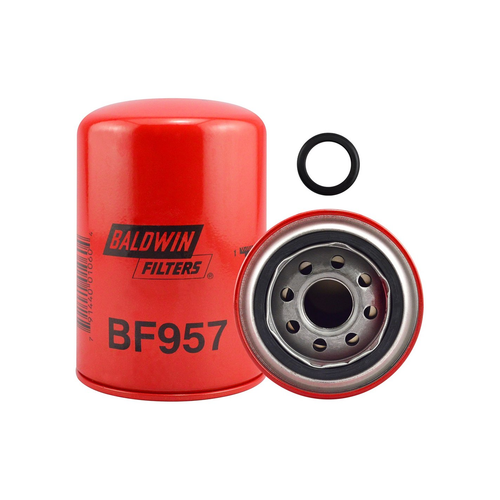Baldwin BF957 Heavy-Duty Spin-On Fuel Filter