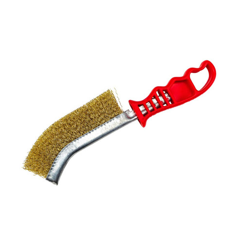 Forney Command PRO Scratch Brush with Plastic Handle (70516)