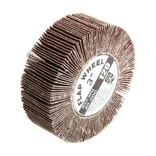 Forney Flap Wheel, Shank Mounted, 3 in x 1 in (60183)