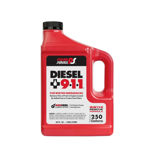 Power Service Diesel 911 winter rescue fuel additive 8064