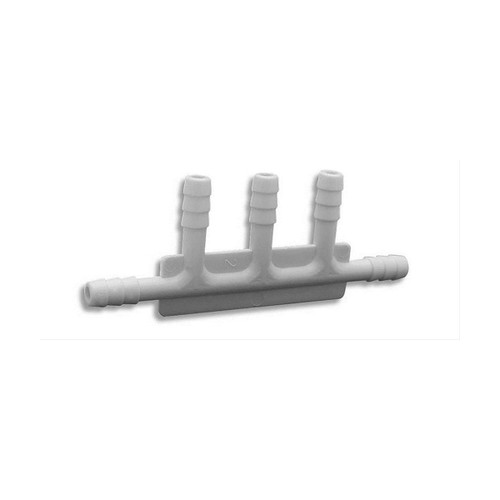 Edelmann 3/16 in Five-Way Tee Plastic & Rubber Fitting | 716330