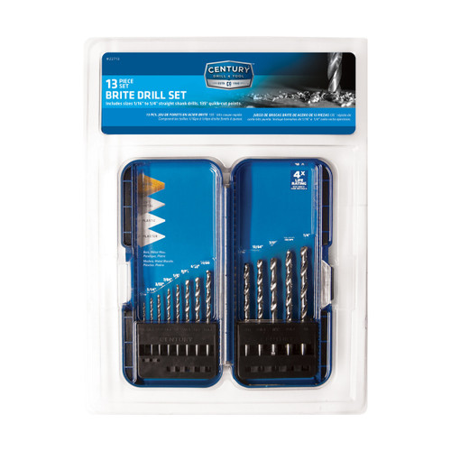 Century 22713 HSS drill bit set 13 piece