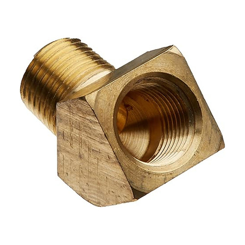 Edelmann 224200 brass street elbow 1/8 inch