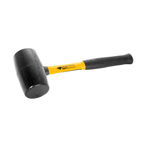 Performance Tool M7132 | 32 oz Rubber Mallet with Fiberglass Handle