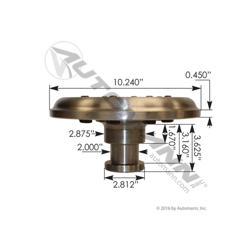 Automann KP148 king pin Jost application