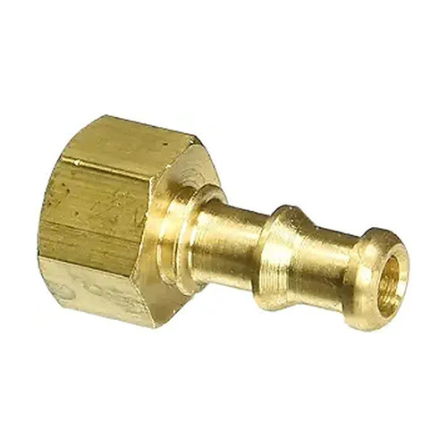 Edelmann 1/4 in Rigid Female Push-On Hose Fitting | 724540
