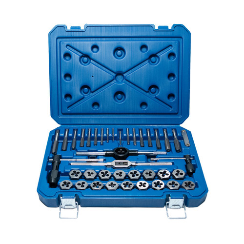 Century 40 Pc NC/NF Tap and Die Set, Fractional, Carbon Steel (98900)
