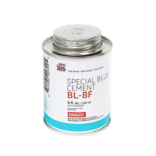REMA TIP TOP Special Blue Tire Repair Cement 8 oz (BL‑8F)