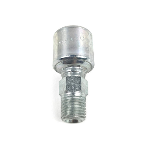 Gates MegaCrimp Male Pipe Swivel 45° Elbow, 1/4" x 1/4" (4G4MP) Gates MegaCrimp Male Pipe Swivel 45° Elbow, 1/4" x 1/4" (4G4MP)