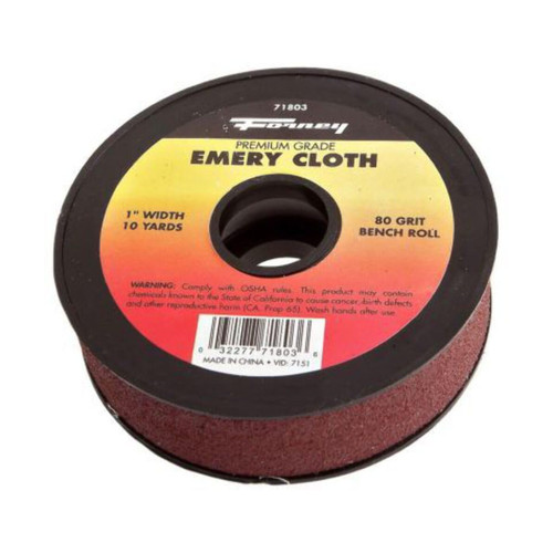 Forney 71804 emery cloth roll 120 grit