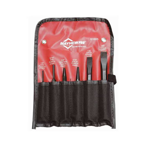 Mayhew 6-Piece Punch & Chisel Set (61005)