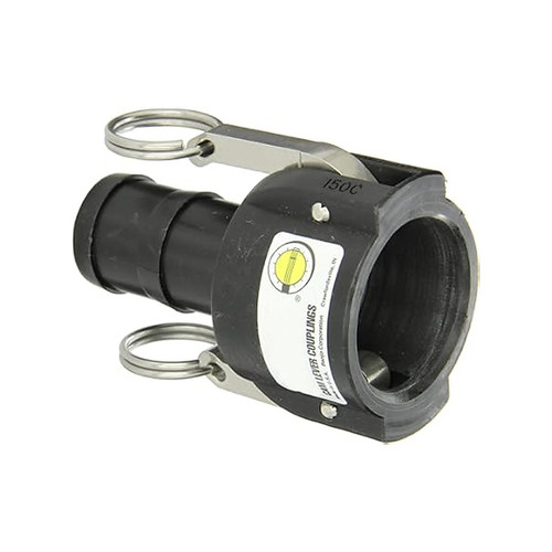 Banjo Cam Lever Coupling, 1″ Female Coupler x 1″ Hose Shank (100C)