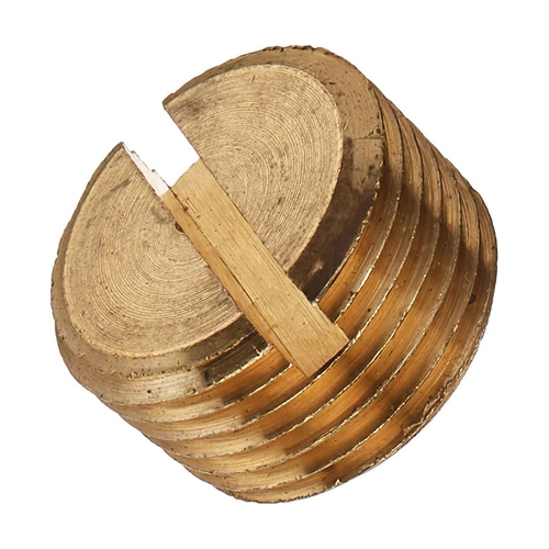 Edelmann 217600 slotted plug pipe thread fitting