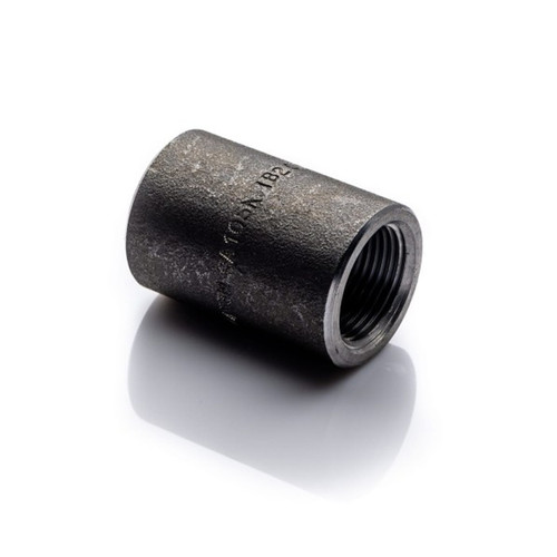 Pipe 1/4" Black Merchant Coupling | 14CPL