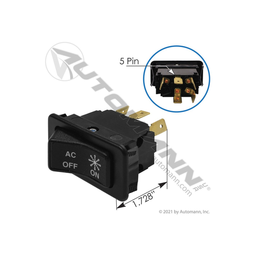 Automann Rocker Switch Air Condition Peterbilt (577.75608)