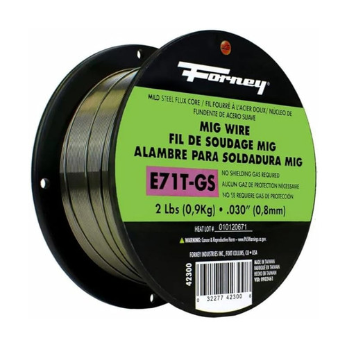 Forney E71T-GS Flux-Core Wire .030 in x 2 lb Spool | 42300