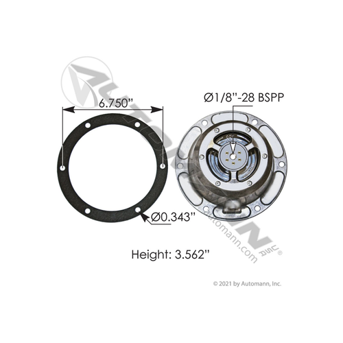 Automann hub cap oil PSI 18010684OE