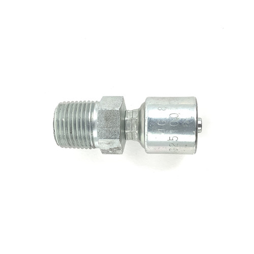Gates MegaCrimp Male Pipe Swivel 45° Elbow, 1/4" x 3/8" (4G8MP) Gates MegaCrimp Male Pipe Swivel 45° Elbow, 1/4" x 3/8" (4G8MP)