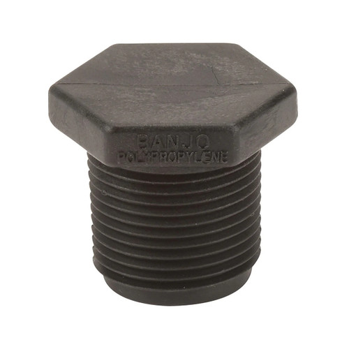 Banjo Nylon Pipe Plug, 3/8″ NPT (R38N)