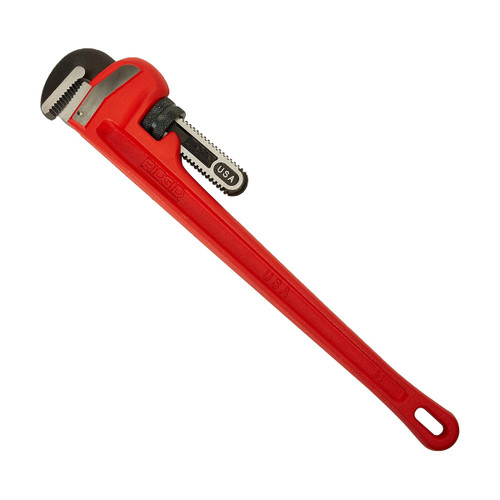 Rigid 31030 heavy-duty steel pipe wrench 24 inch