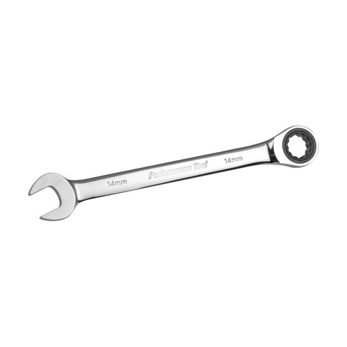 Performance Tool 14mm Ratcheting Combination Wrench (W30354)