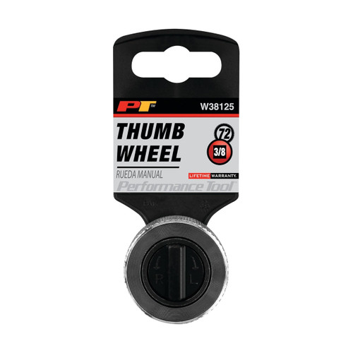 Performance Tool W38125 | 3/8" Drive Thumbwheel Ratchet
