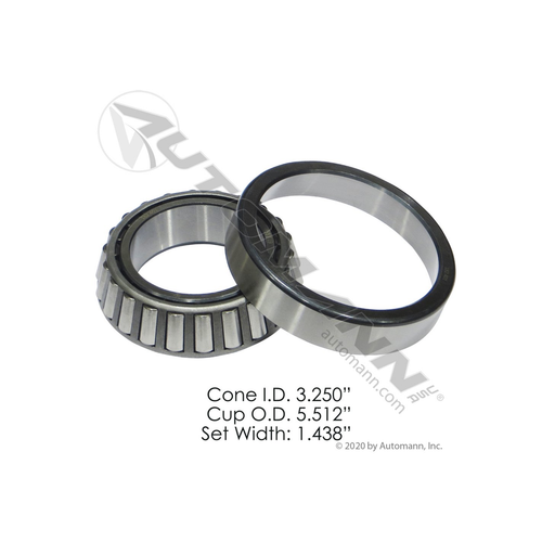 Automann Wheel Bearing Kit 572/580 (182401)