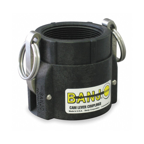 Banjo Cam Lever Coupling, 1½″ Female Coupler x 1½″ Female NPT (150D)