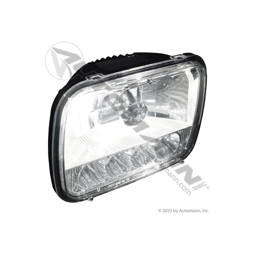 Automann Headlamp High/Low Beam 5in X 7in LED (571LD5X7W5)