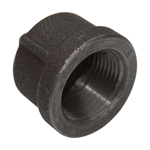 1-1/4 inch black malleable iron pipe cap