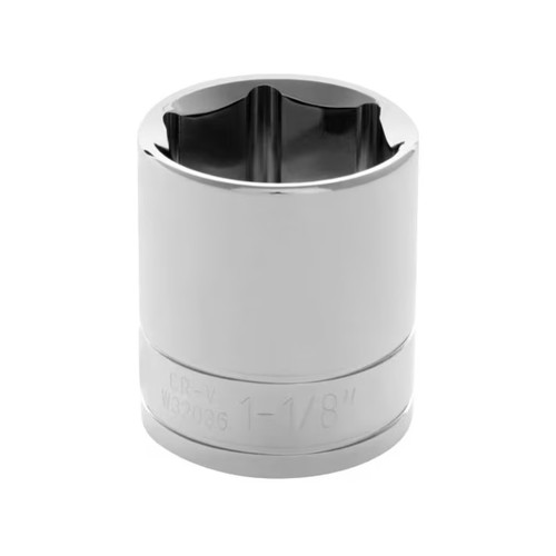 Performance Tool 1/2" Drive 1-1/8" SAE Socket | W32036