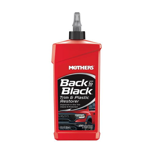 Mothers Back‑to‑Black Trim & Plastic Restorer, 12 oz (06112)